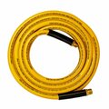 Forney PVC Air Hose, Yellow, 3/8 in x 25ft 75408